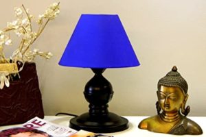 TUCASA Table LAMP with CONICAL Shade Rs 269 amazon dealnloot