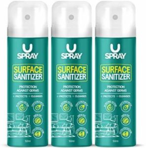 Uspray Surface Sanitizer Pack of 3 150 Rs 159 flipkart dealnloot