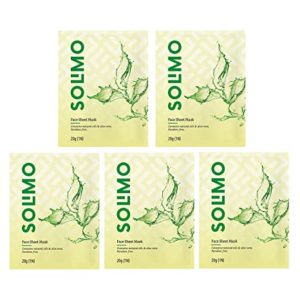 Amazon Brand Solimo Face Sheet Mask with Rs 309 amazon dealnloot