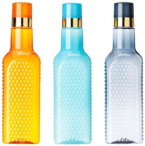 Amazon Brand Solimo Plastic Fridge Bottle Set Rs 182 amazon dealnloot