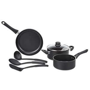 AmazonBasics 6 Piece Non Stick Aluminium Cookware Rs 1079 amazon dealnloot