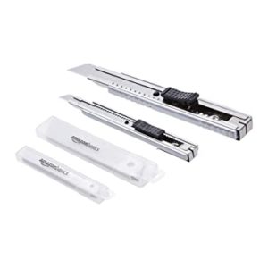 AmazonBasics Auto Lock Utility Knife 2 Pack Rs 399 amazon dealnloot