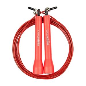 AmazonBasics Plastic Speed Jump Rope Red Rs 100 amazon dealnloot