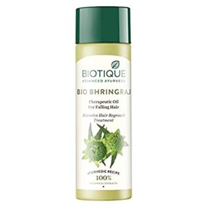 Biotique Bio Bhringraj Therapeutic Hair Oil for Rs 142 amazon dealnloot