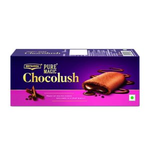 Britannia Pure Magic Chocolush Biscuits 300 g Rs 85 amazon dealnloot