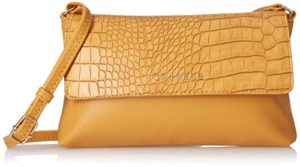 Caprese Women s Sling Bag Yellow Ochre Rs 944 amazon dealnloot