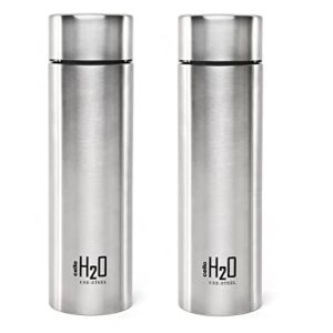 Cello H2O Stainless Steel Water Bottle Set Rs 484 amazon dealnloot