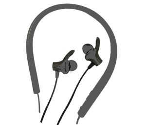 Corseca Nek Plus Bluetooth Wireless Earphone with Immersive Stereo Sound Long Battery Life with Mic (Grey)