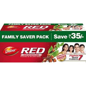 DABUR Cavity Protection Eliminates Bad Breath Plaque Rs 134 amazon dealnloot