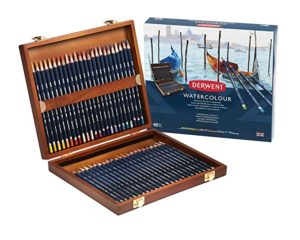 Derwent Watercolour Colouring Pencils Wooden Gift Box Rs 2382 amazon dealnloot