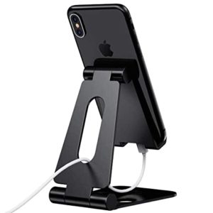 ELV Aluminum Adjustable Mobile Phone Foldable Holder Rs 299 amazon dealnloot