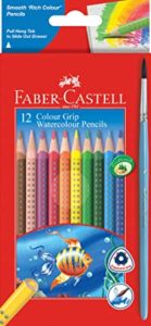Faber Castell Grip Watercolor Pencil with Brush Rs 115 amazon dealnloot