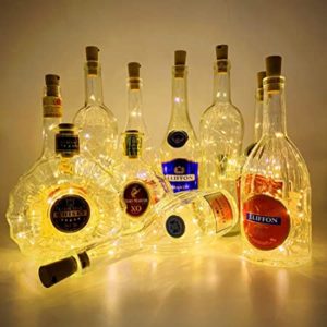 Fizzytech 20 LED Wine Bottle Cork Lights Rs 99 amazon dealnloot