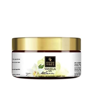Good Vibes Vanilla Gel 50 g Moisturization Rs 105 amazon dealnloot