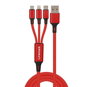 LIRAMARK 3 in 1 Nylon Braided Fast Rs 199 amazon dealnloot
