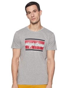 Lee Men s Slim fit T Shirt Rs 249 amazon dealnloot