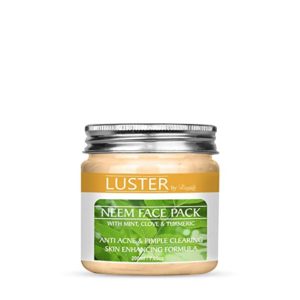 Luster Neem Face Pack Anti Acne Pimple Rs 123 amazon dealnloot