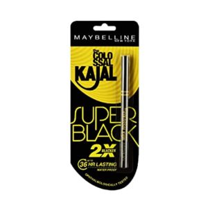 Maybelline New York Colossal Kajal Super Black Rs 165 amazon dealnloot