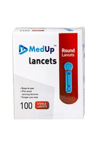 MedUp Flat Lancet Needle 100 Pieces for Rs 150 amazon dealnloot