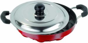 NIRLON Kadhai 12 cm diameter with Lid Rs 358 flipkart dealnloot