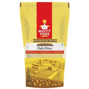 Nutty Yogi Gluten Free Oats Flour Atta Rs 149 amazon dealnloot