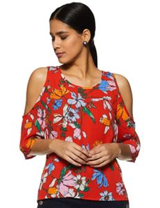 ONLY Women s Floral Regular Fit Top Rs 172 amazon dealnloot