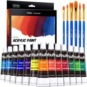 Ohuhu Acrylic Paint Tubes 24 Colours with Rs 720 amazon dealnloot