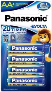 Panasonic LR6EGDG 4B Battery Pack of 4 Rs 109 flipkart dealnloot