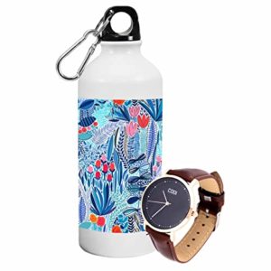 Paper Plane Design Printed Sipper Water Bottle Rs 249 amazon dealnloot