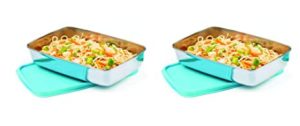 Signoraware Handy steel Container 150ml 150ml Set Rs 181 amazon dealnloot