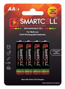 Smartcell AA Ni MH Rechargeable Battery 800mAH Rs 297 amazon dealnloot