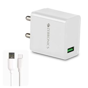 ZEBRONICS Zeb MA5311Q 18W Rapid Charge USB Rs 199 amazon dealnloot
