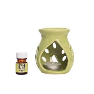 eCraftIndia Ceramic Jasmine Aroma Oil with 4 Rs 58 amazon dealnloot