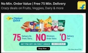 Flipkart quick