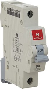 Havells DHMGBSPF006 PVC Plastic 6A MCB SP Rs 144 amazon dealnloot