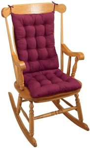 JY Micro Fiber Thick Padded Rocking Chair Rs 199 amazon dealnloot