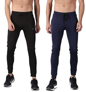 Kraasa Combo Slim Fit Athletic Track Pants Rs 499 amazon dealnloot
