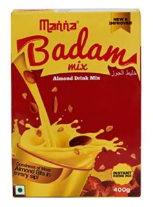 Manna Instant Badam Drink Mix with Real Rs 125 amazon dealnloot