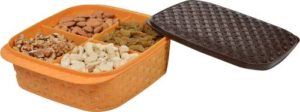 NAKASA Sweet Tray box with 4 Sections Rs 93 flipkart dealnloot