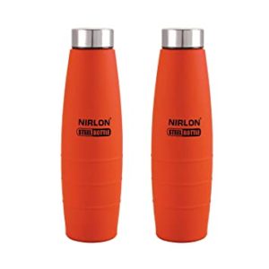 NIRLON ORANGE COLOUR BEST STAINLESS STEEL COMBO Rs 578 amazon dealnloot