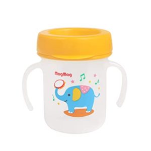 Pigeon Magmag Drinking Cup White Orange Rs 236 amazon dealnloot