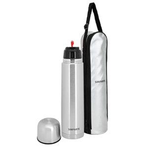 Simparte Stainless Steel Insulated Bottle with Flip Rs 257 amazon dealnloot