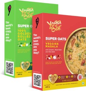 Yogabar Super Oats Super Saver Combo 400g Rs 228 flipkart dealnloot