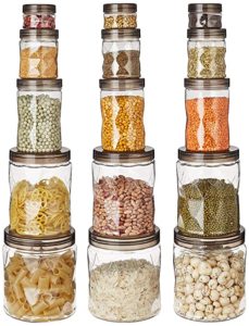 Amazon Brand Solimo Plastic Storage Container Set Rs 259 amazon dealnloot