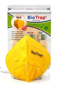 BIOTRAP Polypropylene fabric Respirator Self Sanitizing No Rs 29 amazon dealnloot