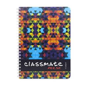 Classmate Soft Cover 6 Subject Spiral Binding Rs 97 amazon dealnloot