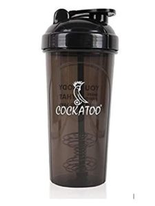 Cockatoo CS 01 Shaker Bottle 700ml Black Rs 99 amazon dealnloot