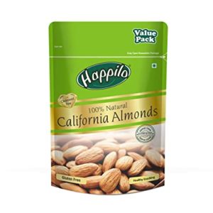 Happilo 100 Natural Premium Californian Almonds Rs 699 amazon dealnloot