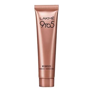 LAKMÉ 9 to 5 Weightless Mousse Foundation Rs 78 amazon dealnloot