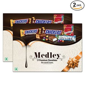 Medley Premium Chocolates Assorted Gift Pack 461g Rs 300 amazon dealnloot